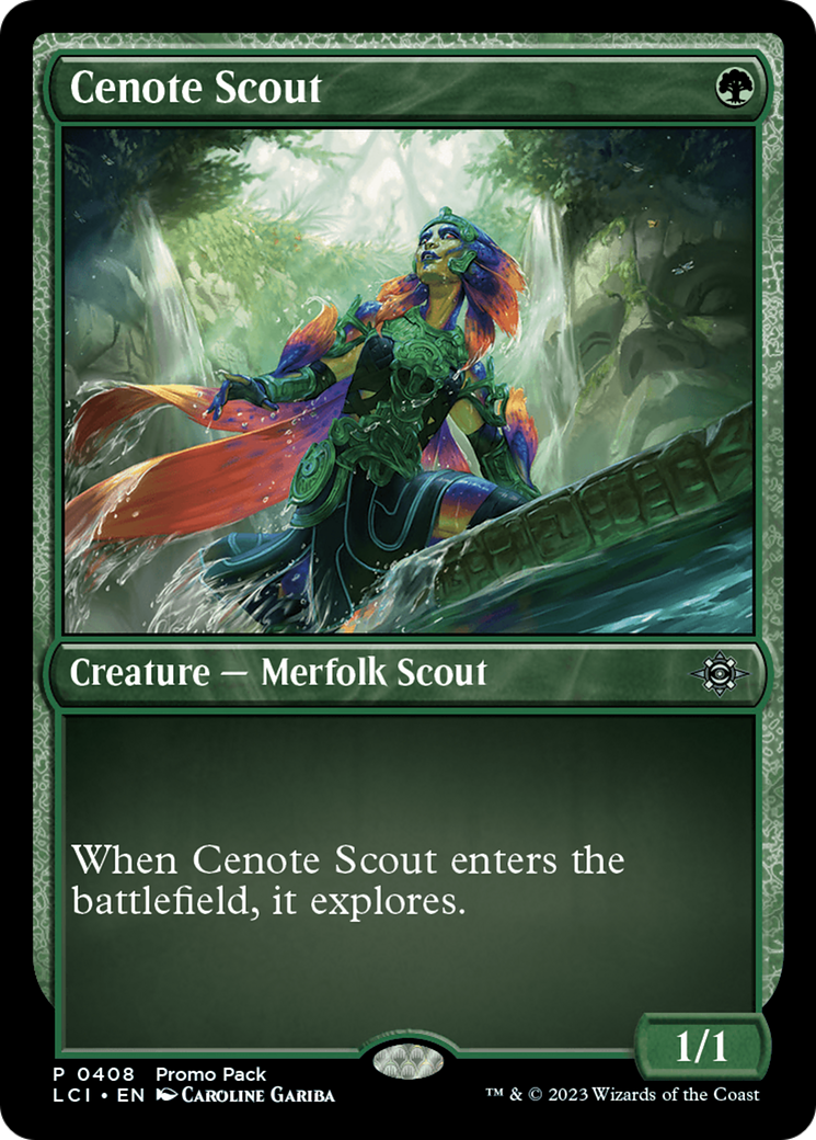 Cenote Scout [The Lost Caverns of Ixalan Promos] | Devastation Store