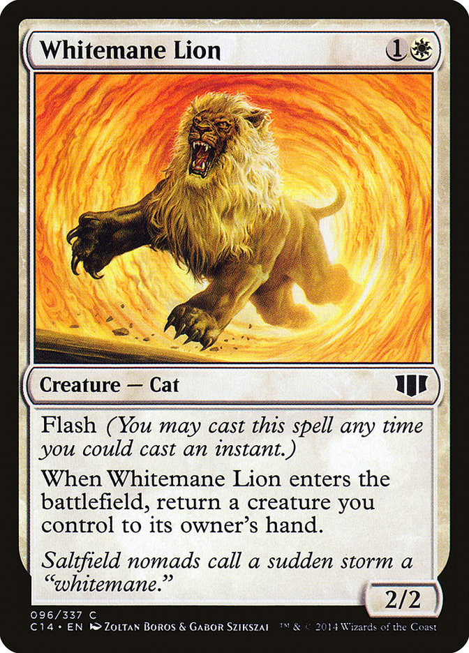 Whitemane Lion [Commander 2014] | Devastation Store