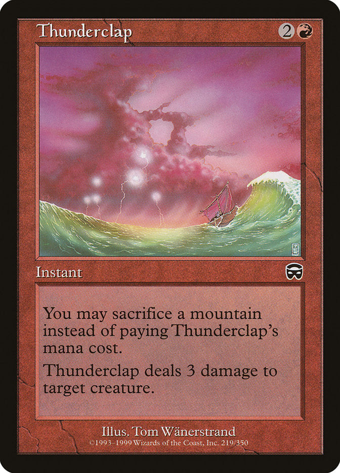 Thunderclap [Mercadian Masques] | Devastation Store