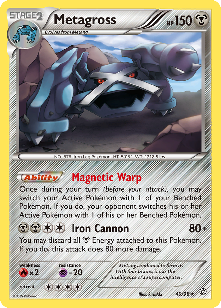 Metagross (49/98) [XY: Ancient Origins] | Devastation Store