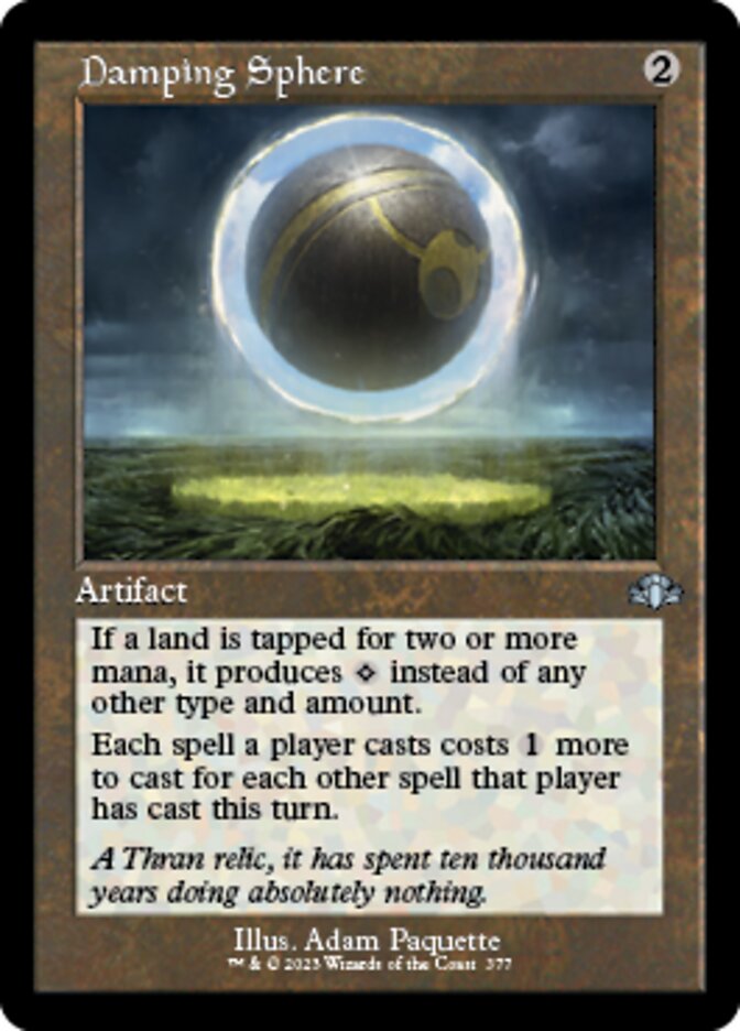 Damping Sphere (Retro) [Dominaria Remastered] | Devastation Store