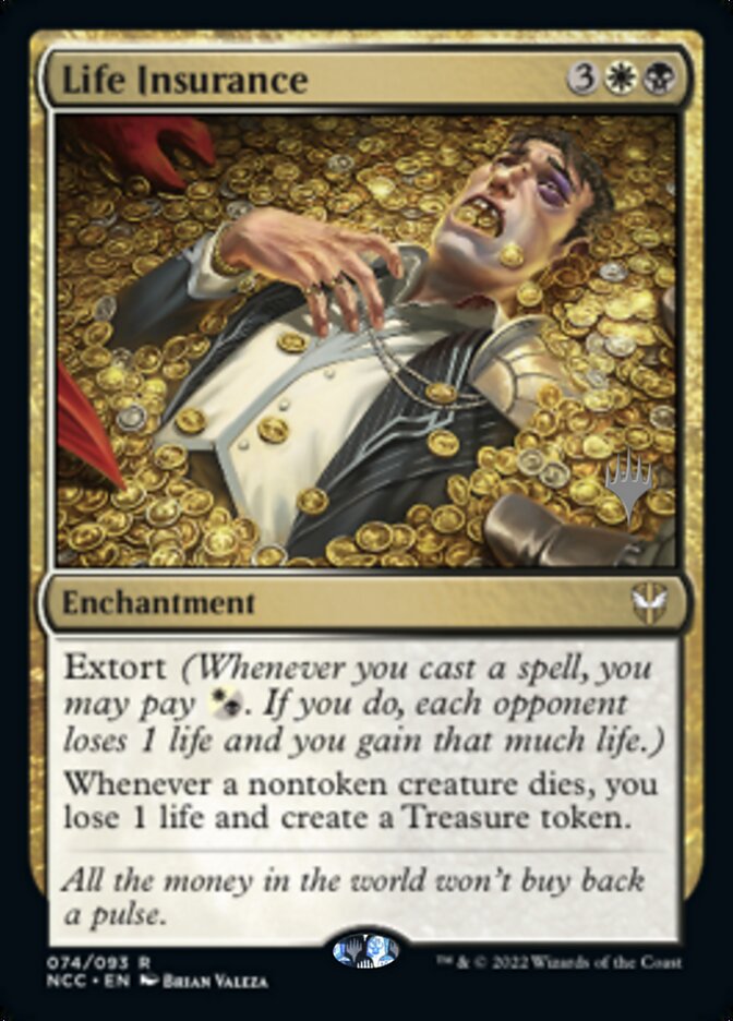 Life Insurance (Promo Pack) [Streets of New Capenna Commander Promos] | Devastation Store