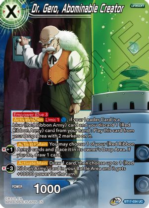 Dr. Gero, Abominable Creator (BT17-034) [Ultimate Squad] | Devastation Store