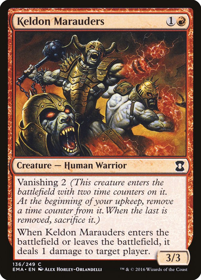 Keldon Marauders [Eternal Masters] | Devastation Store