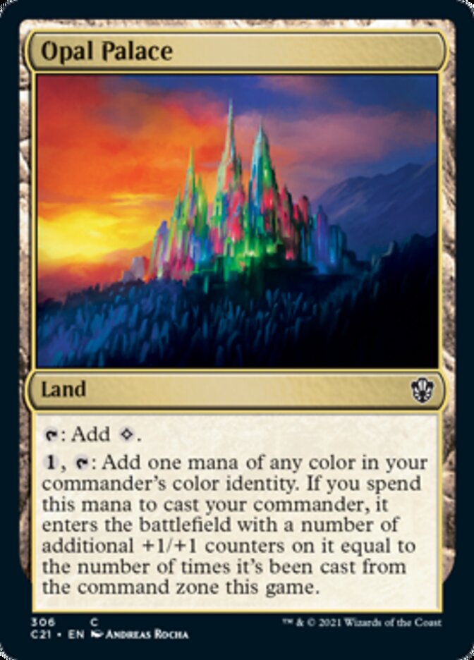 Opal Palace [Commander 2021] | Devastation Store