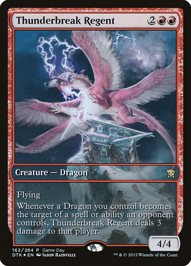 Thunderbreak Regent (Game Day) [Dragons of Tarkir Promos] - Devastation Store | Devastation Store