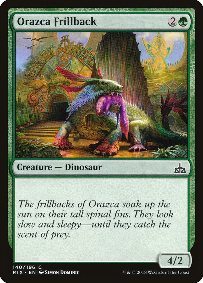 Orazca Frillback [Rivals of Ixalan] - Devastation Store | Devastation Store