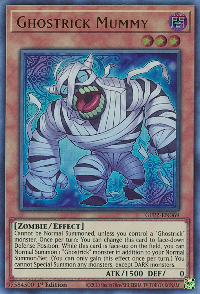 Ghostrick Mummy [GFP2-EN069] Ultra Rare | Devastation Store