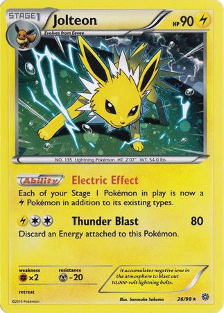 Jolteon (26/98) (Cosmos Holo) [XY: Ancient Origins] | Devastation Store