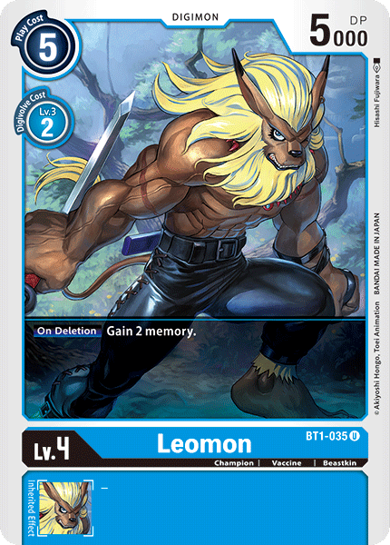 Leomon [BT1-035] [Release Special Booster Ver.1.0] | Devastation Store
