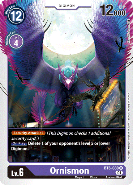 Ornismon [BT6-080] [Double Diamond] | Devastation Store