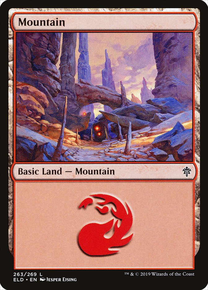 Mountain (263) [Throne of Eldraine] | Devastation Store