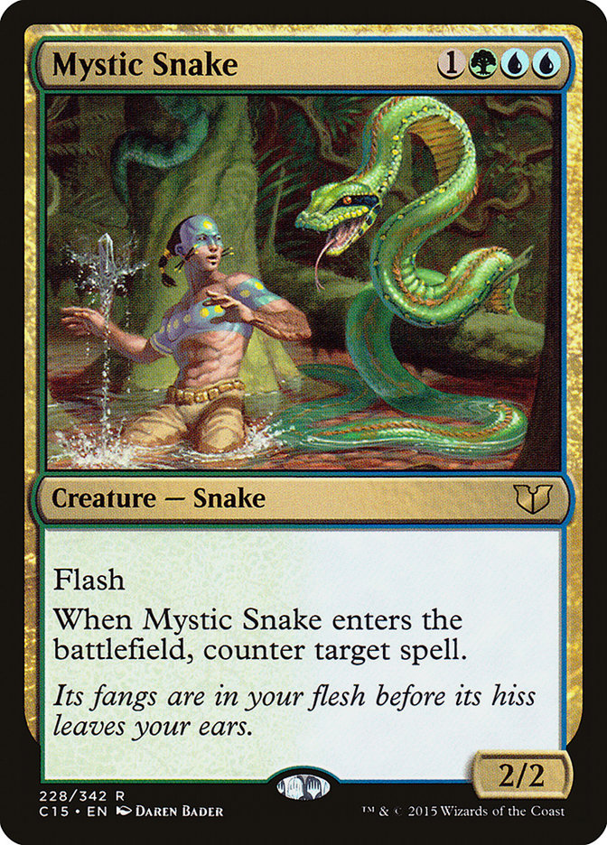 Mystic Snake [Commander 2015] | Devastation Store
