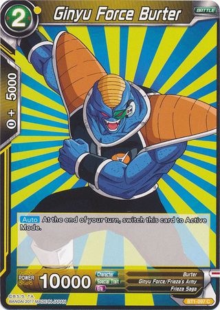 Ginyu Force Burter [BT1-097] | Devastation Store