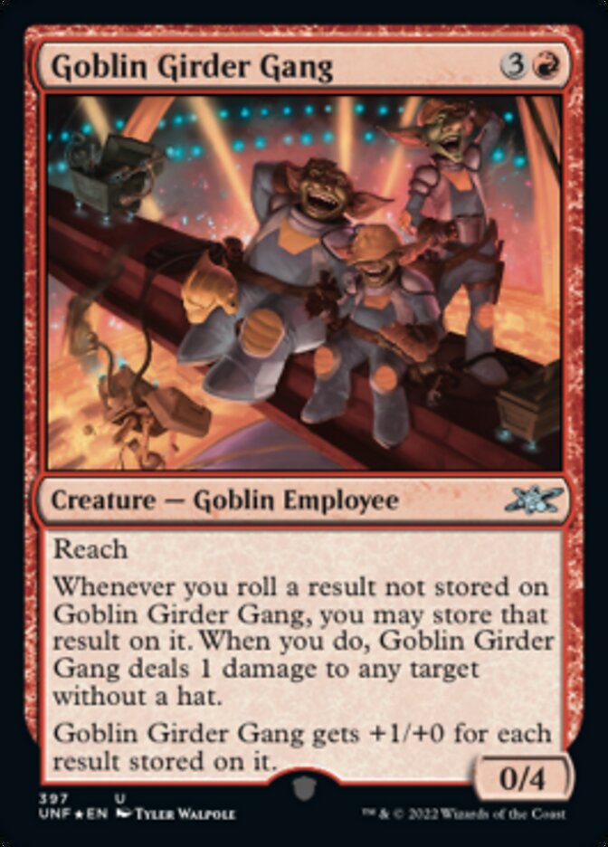 Goblin Girder Gang (Galaxy Foil) [Unfinity] | Devastation Store