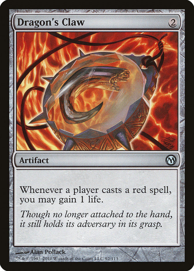 Dragon's Claw [Duels of the Planeswalkers] | Devastation Store