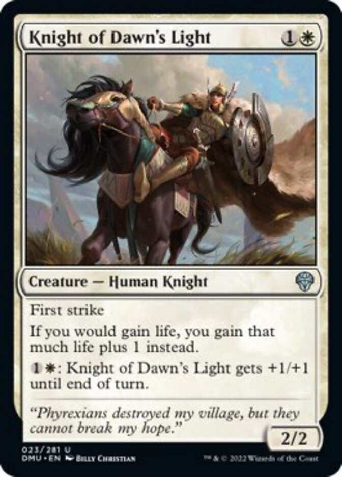 Knight of Dawn's Light [Dominaria United] | Devastation Store