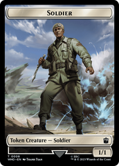 Soldier // Cyberman Double-Sided Token [Doctor Who Tokens] | Devastation Store
