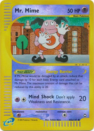 Mr Mime (95b/147) [Aquapolis] | Devastation Store