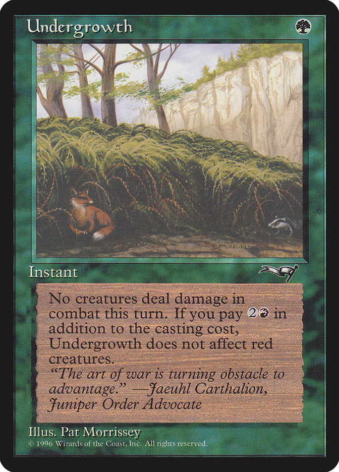 Undergrowth (Fox Art) [Alliances] | Devastation Store