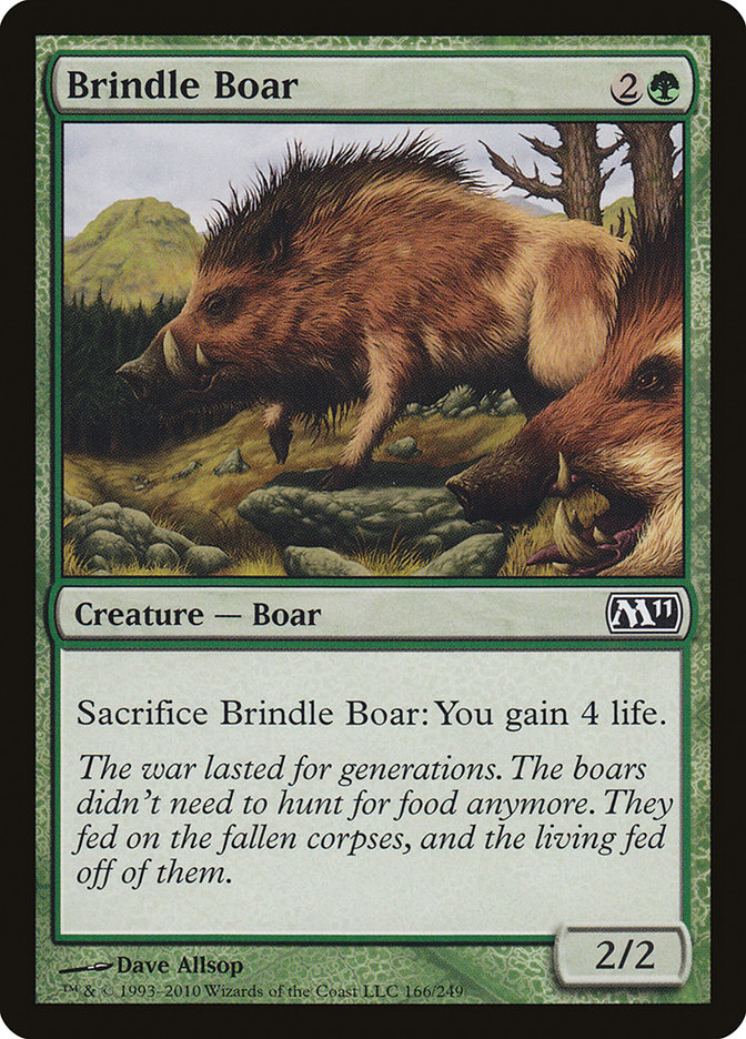 Brindle Boar [Magic 2011] | Devastation Store