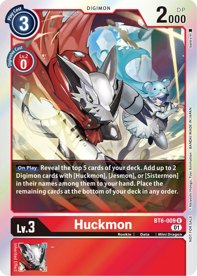 Huckmon [BT6-009] (Event Pack 3) [Double Diamond Promos] | Devastation Store