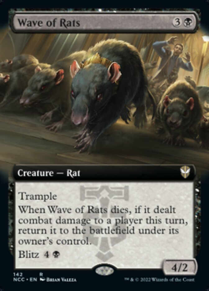 Wave of Rats (Extended Art) [Streets of New Capenna Commander] | Devastation Store