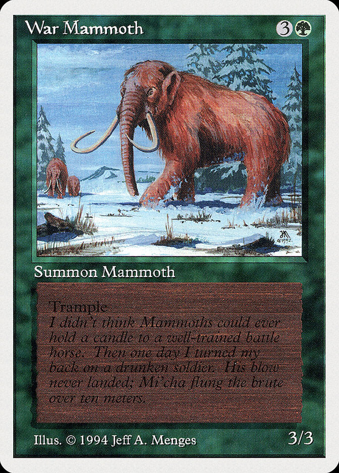 War Mammoth [Summer Magic / Edgar] | Devastation Store