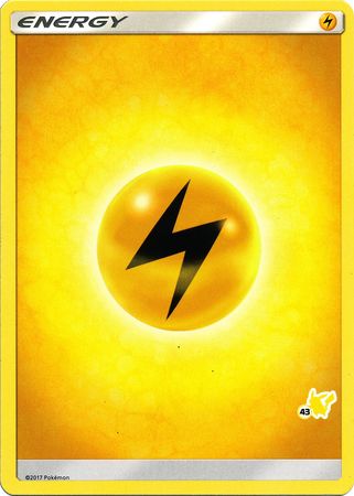 Lightning Energy (Pikachu Stamp #43) [Battle Academy 2020] | Devastation Store