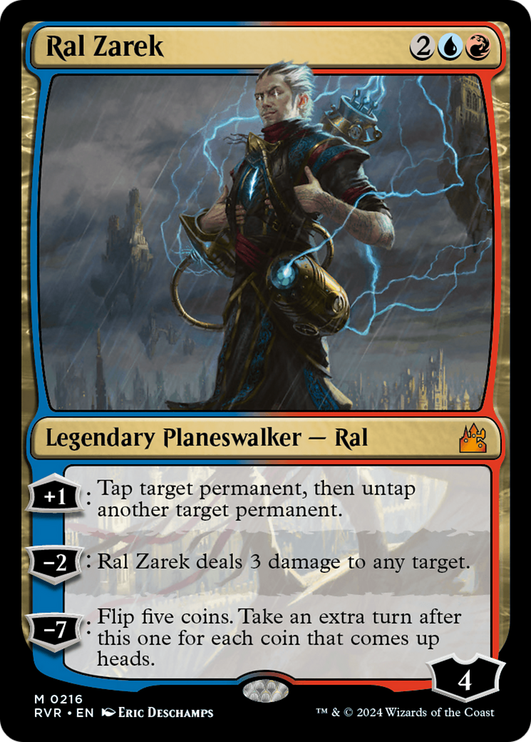 Ral Zarek [Ravnica Remastered] | Devastation Store