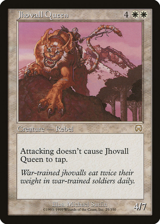 Jhovall Queen [Mercadian Masques] | Devastation Store