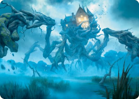 Creeping Inn Art Card [Innistrad: Midnight Hunt Art Series] | Devastation Store