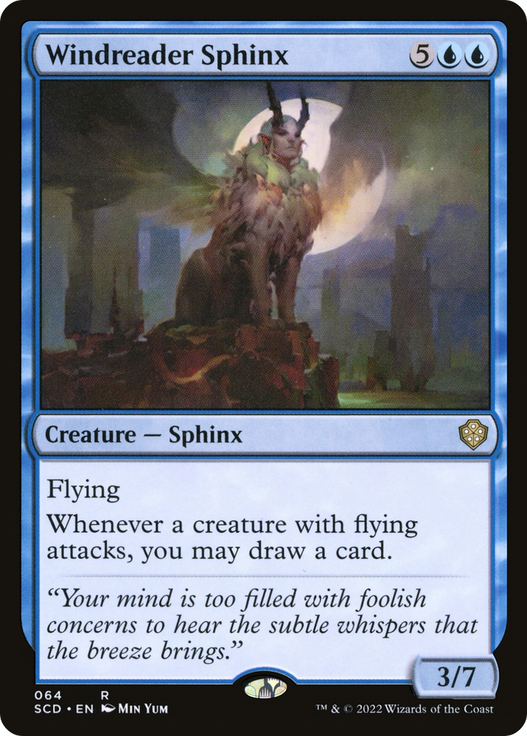 Windreader Sphinx [Starter Commander Decks] | Devastation Store