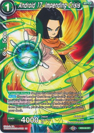 Android 17, Impending Crisis [XD3-04] | Devastation Store