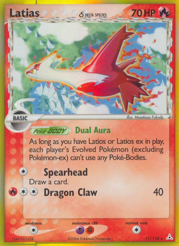 Latias (11/110) (Delta Species) [EX: Holon Phantoms] | Devastation Store