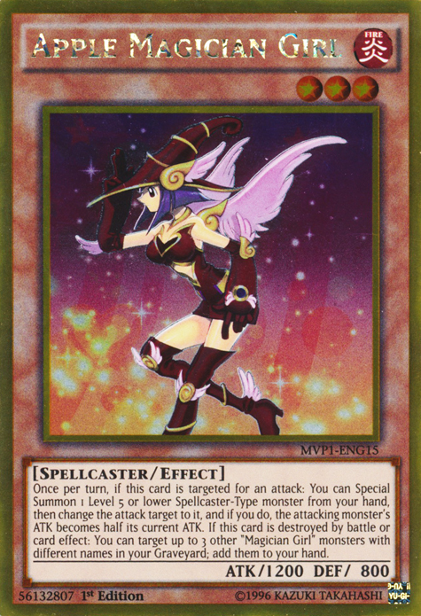 Apple Magician Girl [MVP1-ENG15] Gold Rare | Devastation Store