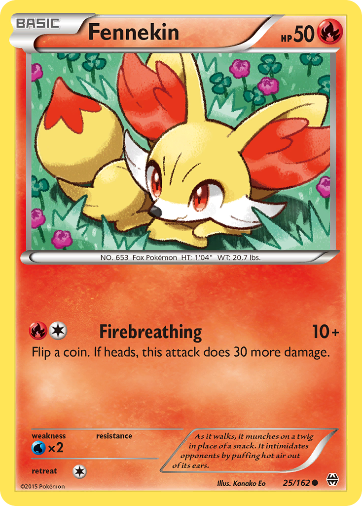 Fennekin (25/162) [XY: BREAKthrough] | Devastation Store