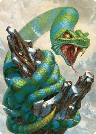 Ohran Frostfang Art Card [Commander Masters Art Series] | Devastation Store