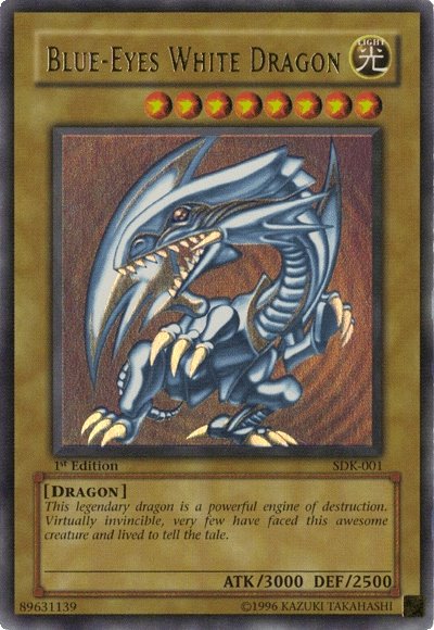 Blue-Eyes White Dragon [SDK-001] Ultra Rare | Devastation Store