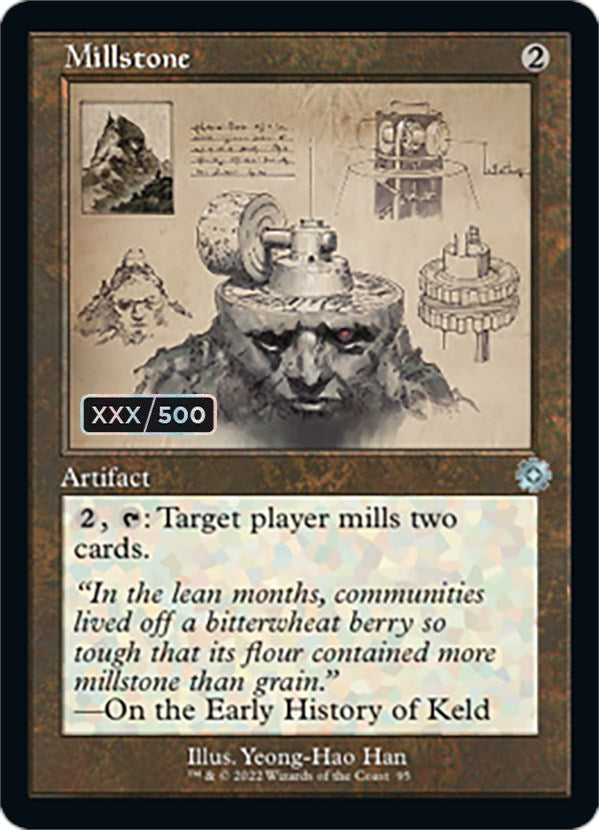 Millstone (Retro Schematic) (Serial Numbered) [The Brothers' War Retro Artifacts] | Devastation Store