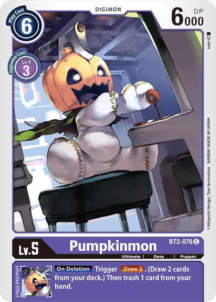 Pumpkinmon [BT2-076] [Release Special Booster Ver.1.0] | Devastation Store