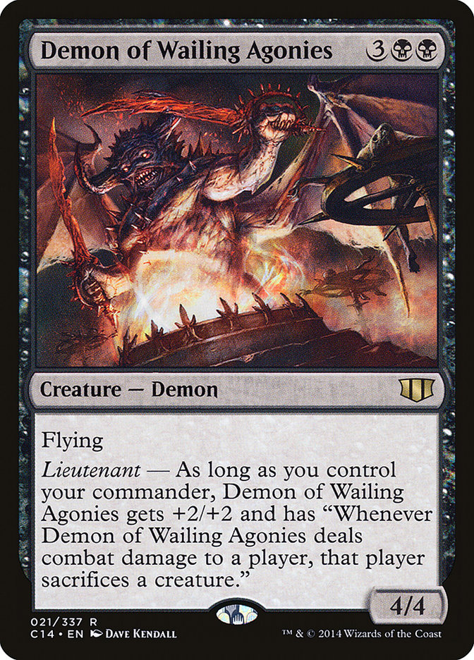 Demon of Wailing Agonies [Commander 2014] | Devastation Store
