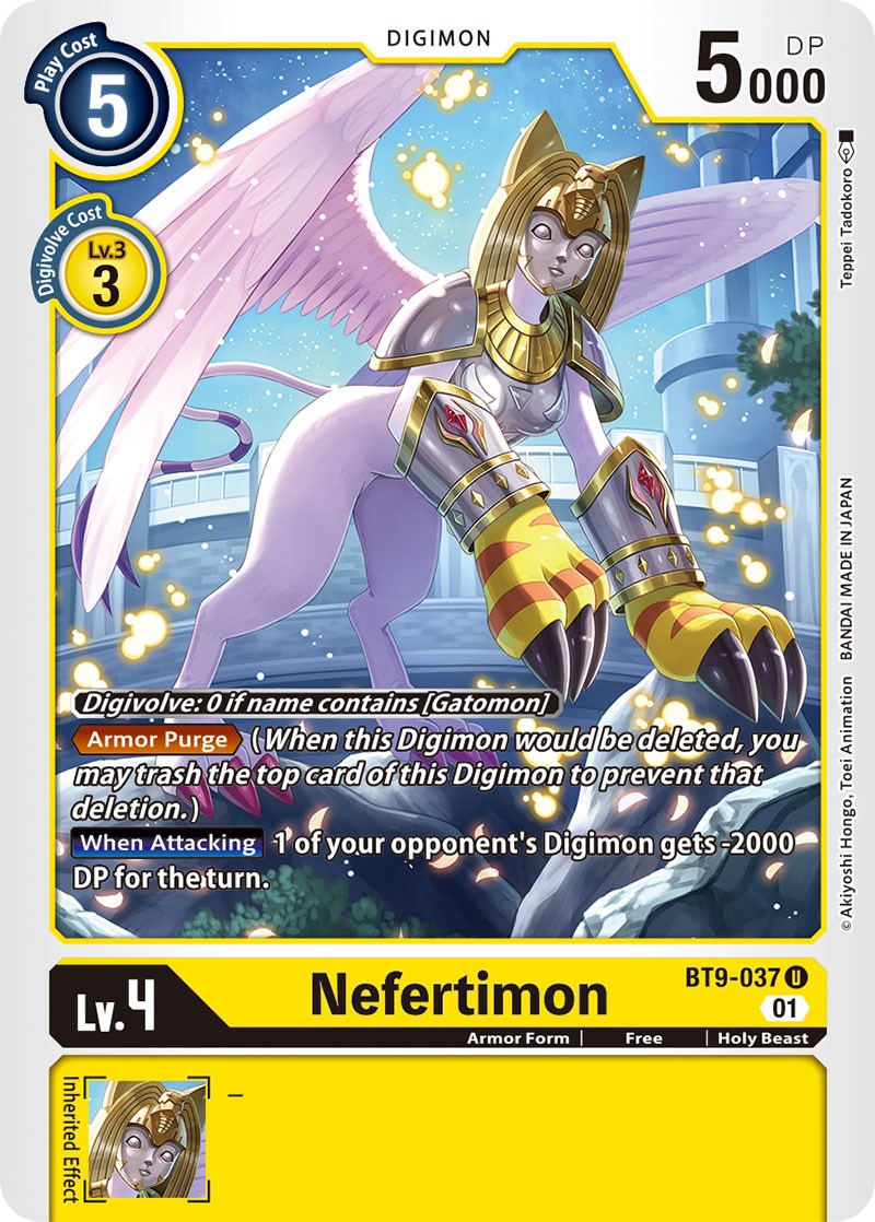 Nefertimon [BT9-037] [X Record] | Devastation Store