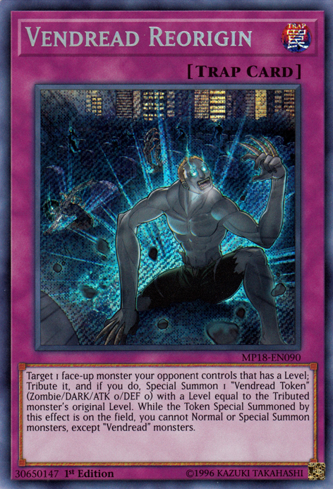 Vendread Reorigin [MP18-EN090] Secret Rare | Devastation Store