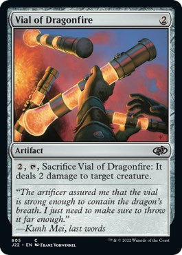 Vial of Dragonfire [Jumpstart 2022] | Devastation Store