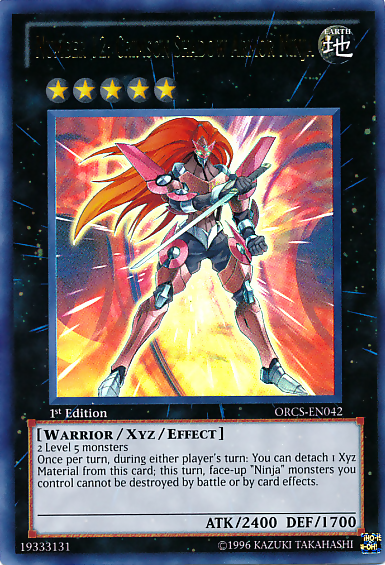 Number 12: Crimson Shadow Armor Ninja [ORCS-EN042] Ultra Rare | Devastation Store
