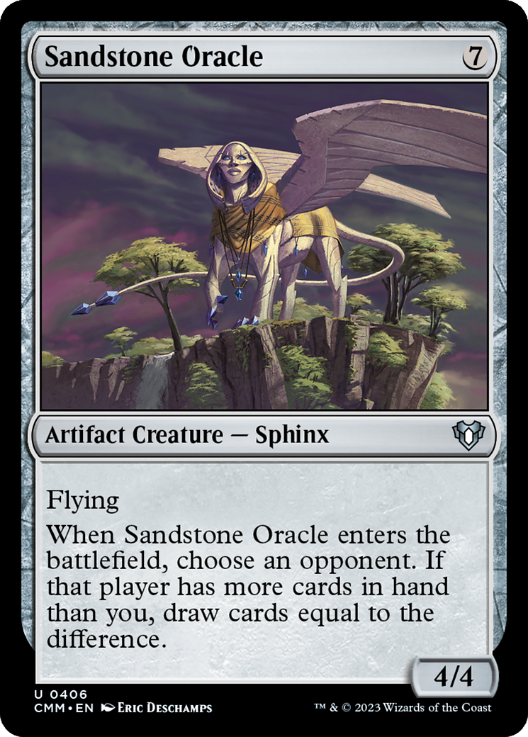 Sandstone Oracle [Commander Masters] | Devastation Store