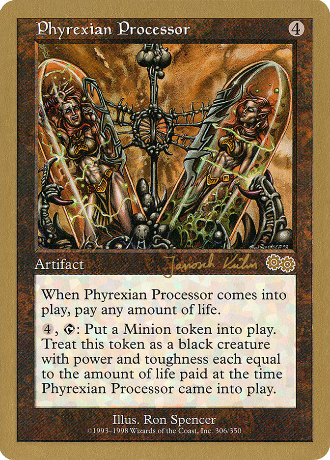 Phyrexian Processor (Janosch Kuhn) [World Championship Decks 2000] | Devastation Store