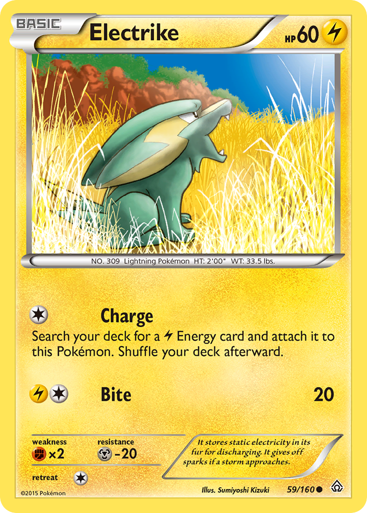 Electrike (59/160) [XY: Primal Clash] | Devastation Store