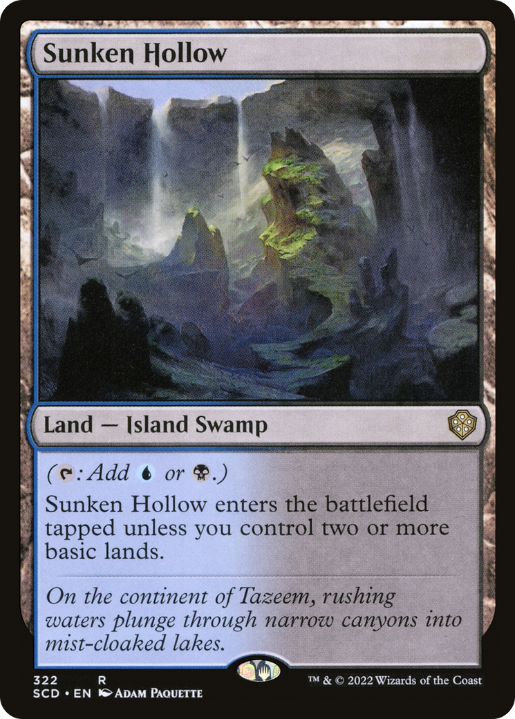 Sunken Hollow [Starter Commander Decks] | Devastation Store